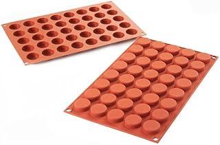 Silikomart Professional SF180 Silicone Mold, Pastille 40 Cavities (1 Each)