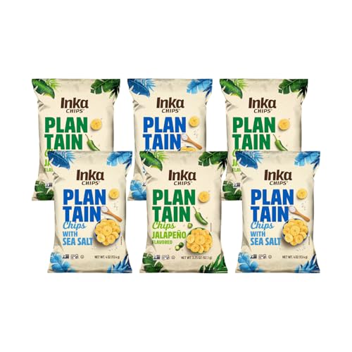 Inka Crops Sea Salt + Jalapeno / 3.63 Ounce (Pack of 6) / 6 Potato