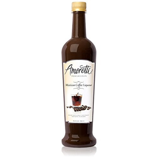 Amoretti Mexican Coffee Liqueur / 25.4 Ounce (Pack of 1) / 1 Syrups