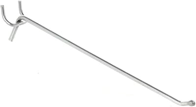 Trion Silver Wire Peg Hooks - 8" L, 25 per Bag