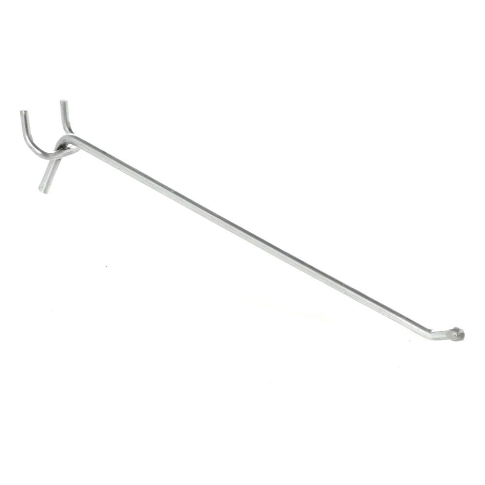 Trion Silver Wire Peg Hooks - 8" L by TRION INDUSTRIES INCORPORATED – Wire, Silver, Pack of 25, Model MB8 (25/BAG)