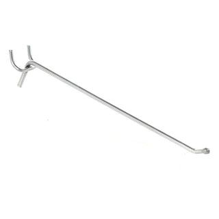 Trion Silver Wire Peg Hooks - 8" L by TRION INDUSTRIES INCORPORATED – Wire, Silver, Pack of 25, Model MB8 (25/BAG)