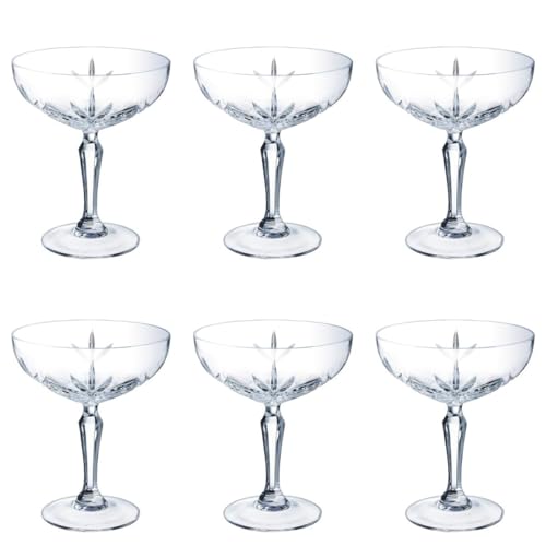 Arcoroc Modern / 6 Stück (1er Pack) / Transparent Champagne Glasses