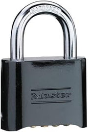 Master Lock 178BLK, Combination Padlock Only (no Key is Included) (Pack of 6 pcs)