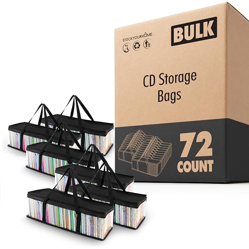 Stock Your Home 3 / 3 Count Media Storage Sleeves