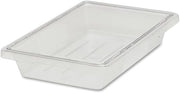 Rubbermaid Commercial Products Food Storage Box/Tote, 5 Gallon, Clear, for Restaurant/Kitchen/Cafeteria