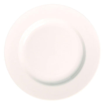 China 20800 Undecorated RE 11 Plate - Dozen by Homer Laughlin – Large, China, White, Pack of 12, Model HL20800