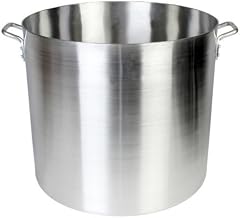 Thunder Group ALSKSP010, 80 Quart Aluminum Stock Pot, Commercial Heavy Gauge Stockpot