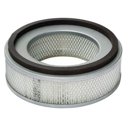 Replacement 15" Dia. HEPA Filter by Dustless – 15"L x 15"W x 6"H, Fabric, White, Model 13201