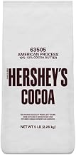 Hershey's American Process Cocoa Powder, 6 x 5 lb Bags | Gluten Free, Kosher Certified, 10%-12% Cocoa Butter, Bulk Case Pack, For Baking & Beverages