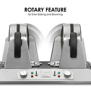 Waring Double Belgian Waffle Maker | 208V, 2700W / Double Belgian Waffle Maker | 50-60 | 208V / Silver Waffle Irons