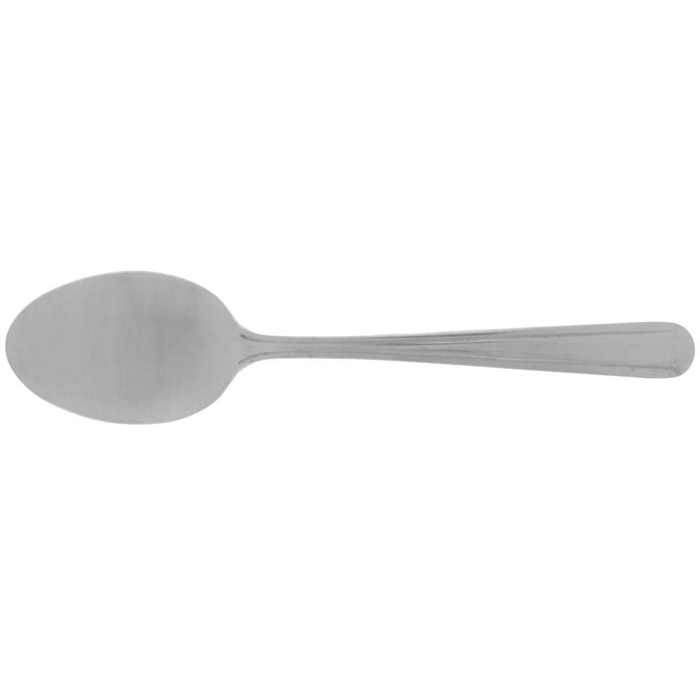 Dominion Dessert Spoon 18/0 Stainless Steel - Box of by HUBERT – Stainless Steel, Silver, Pack of 12, Model HDO-03-HB