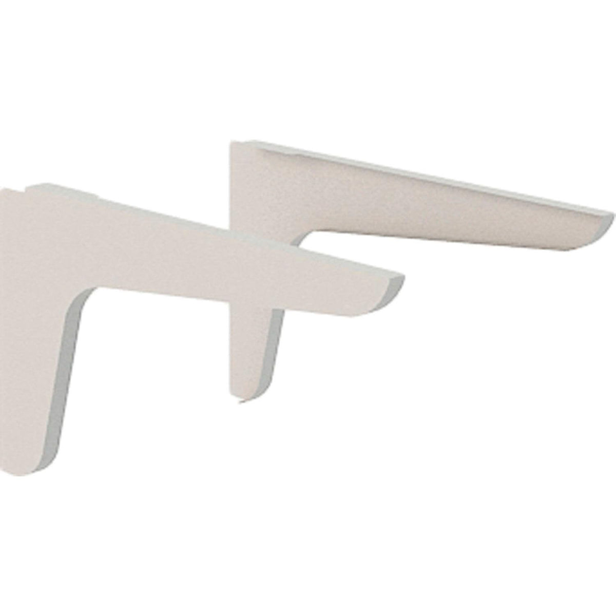 Interion Cantilever Brackets For Modular Partition Desktop by Global Industrial – Alloy Steel, Gray, Model GF-ZMTP0000