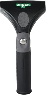 UNGER Ergotec Ninja Handle, Plastic, Black/Gray