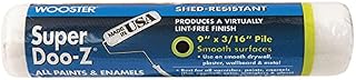 240-Pack of 9” x 3/16” Nap Wooster R206 Super Doo-Z Shed-Resistant Woven Roller Cover