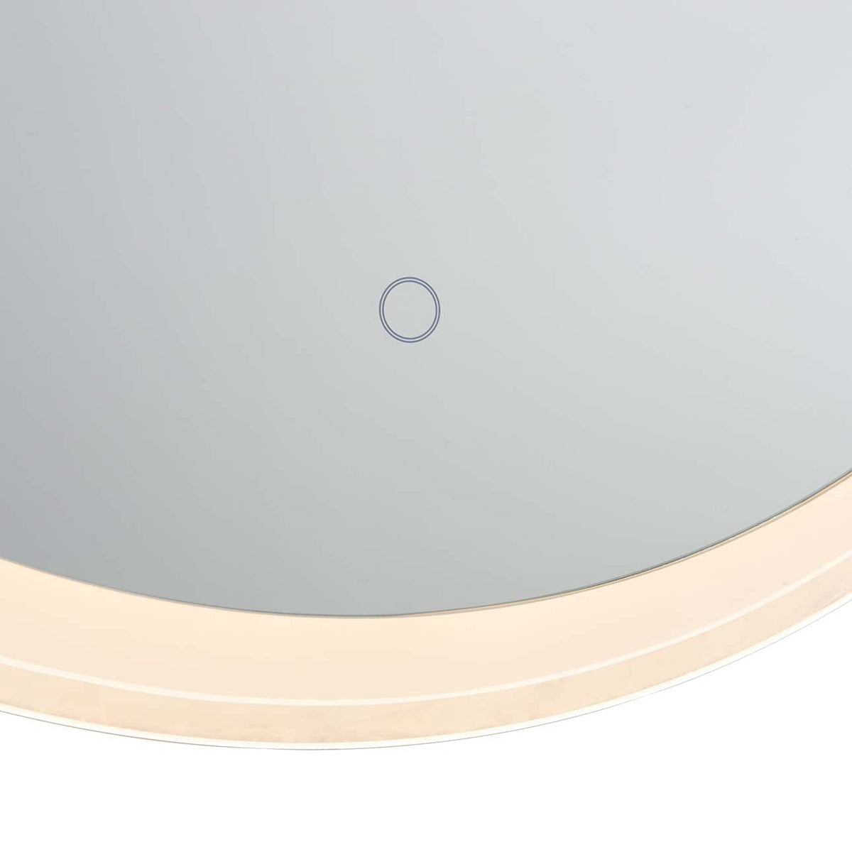 Super Star Round LED Mirror by NOVA of California – 30"L x 30"W, Glass, Silver, Model 4111728