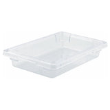 Polyware Food Storage Box by Winco – 12 x 18 x 3.5 inches, Polycarbonate (PC), Multicoloured, Model PFSH-3