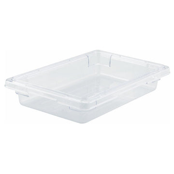 Polyware Food Storage Box by Winco – 12 x 18 x 3.5 inches, Polycarbonate (PC), Multicoloured, Model PFSH-3