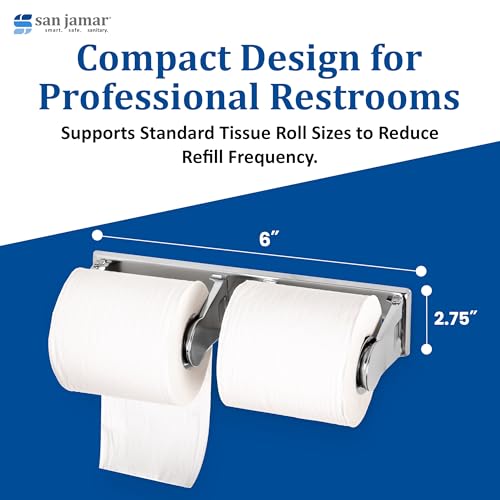 San Jamar 1 / 2 Roll Capacity / Locking Categories