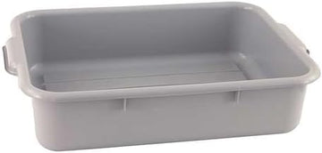 Crestware Heavy-Weight Bus Tub, 7-Inch, Gray