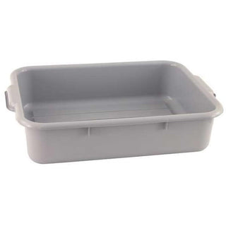 Heavy-Weight Bus Tub by CRESTWARE – 7", Plastic, Gray, Model BT7GY