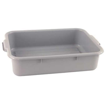 Heavy-Weight Bus Tub by CRESTWARE – 7", Plastic, Gray, Model BT7GY