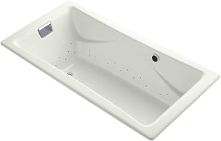 Kohler Tea-for-two 72-in Heated Bubblemassage Air Bath