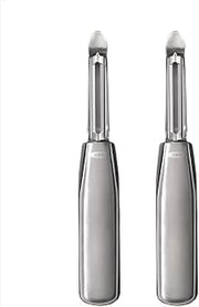 OXO Steel Swivel Peeler for Fruits Apple & Potato Vegetables, Pack of 2