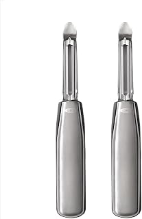 OXO Steel Swivel Peeler for Fruits Apple & Potato Vegetables, Pack of 2