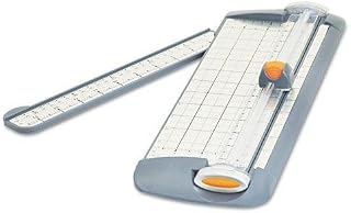 ACME UNITED CORPORATION 15191 TrimAir Titanium Rotary Paper Trimmer, Narrow Base, 12", Grey