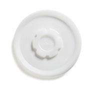 DINEX DX33008714 Polystyrene Disposable Lid, 4-3/8" Diameter, Translucent, For Turnbury 9oz Insulated Bowl (Case of 1000)