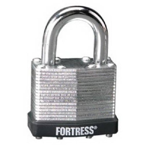 Keyed Padlocks by Master Lock – 1-1/2", Laminated Steel, Brass, Model 1803D