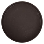 Winco 14" / Round / Brown Serving Trays