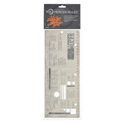 Mercer Culinary English / Silver / 1 Rulers