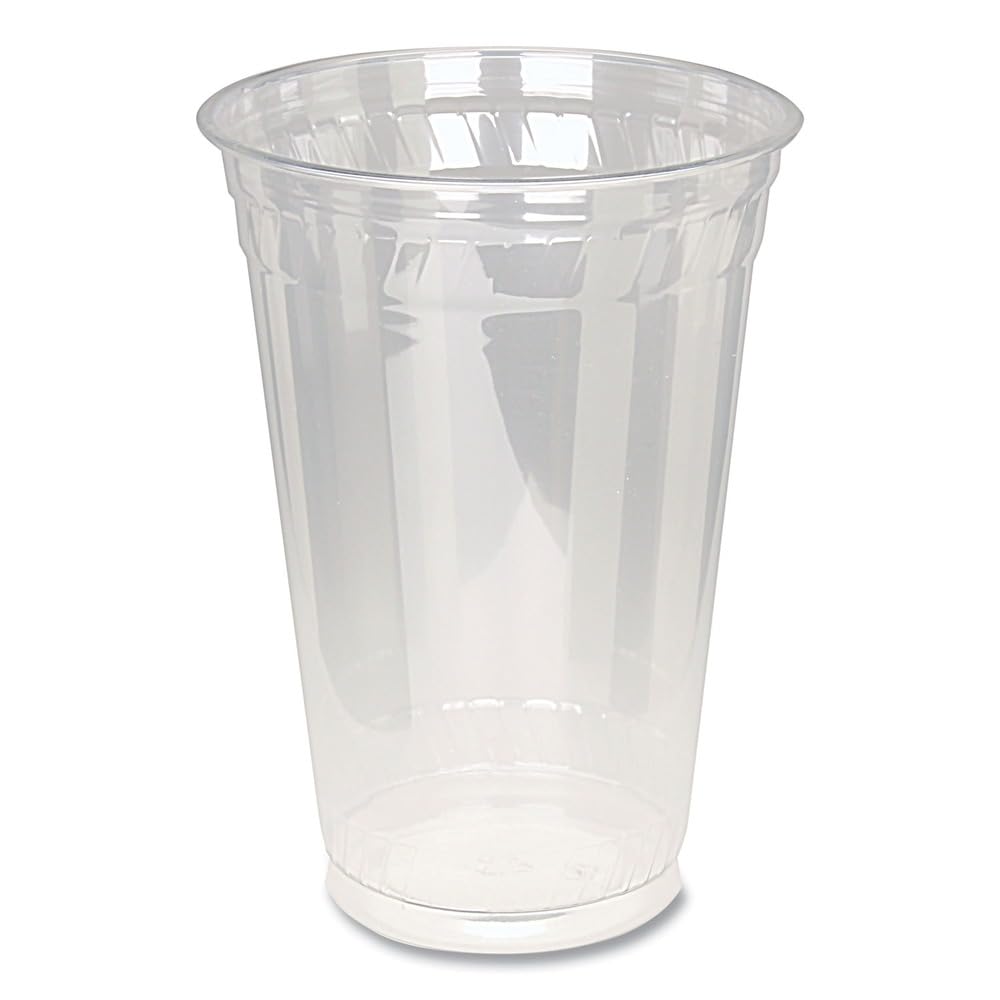 Fabri-Kal FABKC20 20 oz Kal-Clear Plastic Cup with Wide Mouth PET