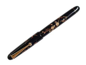 Maki-e Ume (Japanese apricot) [nib : Fine] by PILOT – 1 Count (Pack of 1), Cap : resin (finished by Urushi), Ume (Japanese apricot), Model FK-3MP-UM-F