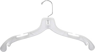 Clothing Hangers 17" White Heavy Duty, case of 100