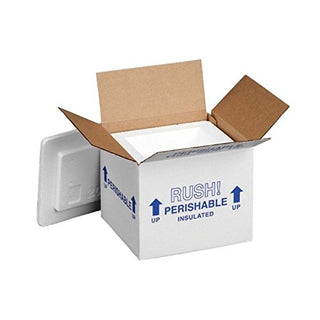 Insulated Shipping Kit by Polar Tech – 6-1/2 in. D, foam, White, Model 205C