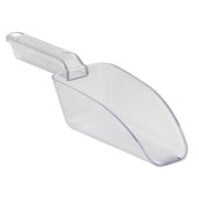 Clear Polycarbonate Serving Scoop by HUBERT – Medium, Polycarbonate (PC), Clear, Model 404002