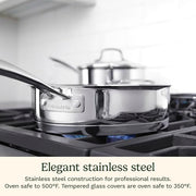 Cuisinart Stainless Steel / 11 PC / 11-Piece Set Cookware Sets