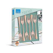 Amefa Black / Cake forks, 6 pieces. / klein Dessert Forks
