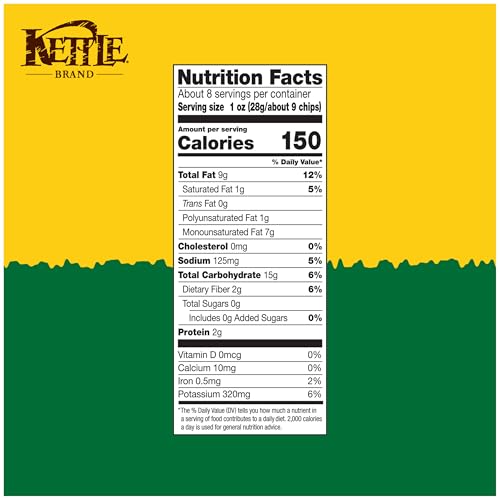 Kettle Brand Dill Pickle / 7.5 Ounce (Pack of 1) / 1 Potato