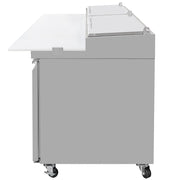 91 7/8" Pizza Prep Table w/Refrigerated Base by MOTAK – 96.46x37.01x45.67, In Description, Check Images, Model MPR-93-X