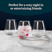 Libbey Stemless All Purpose 6 / 6 Count / Modern Wine Glasses