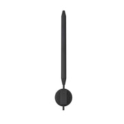 Odin LED Outdoor Wall Sconce Black by Lighting Design – 8.2", Iron, Black, Model OD401W28BK