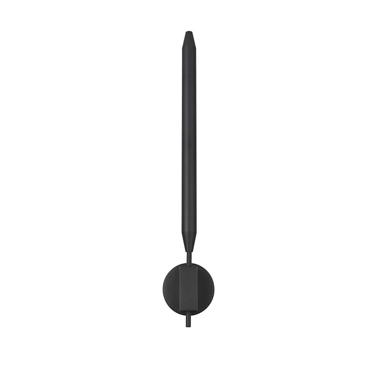 Odin LED Outdoor Wall Sconce Black by Lighting Design – 8.2", Iron, Black, Model OD401W28BK