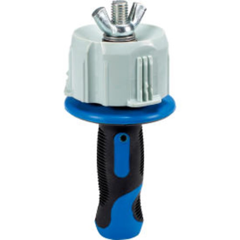 Pistol Grip Stretch Wrap Dispenser by Encore – Plastic, Black, Blue and Yellow, Model EP-760