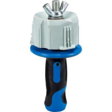 Pistol Grip Stretch Wrap Dispenser by Encore – Plastic, Black, Blue and Yellow, Model EP-760