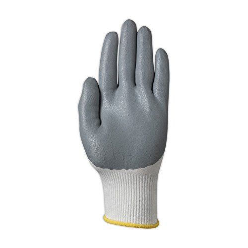 Ansell 12 / Size 8 / White/Gray Safety Work Gloves