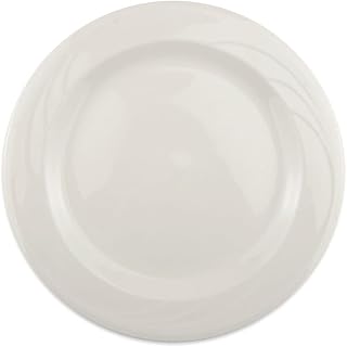 Libbey 6 1/4" Round Plate w/Cascade Pattern, Flint Body